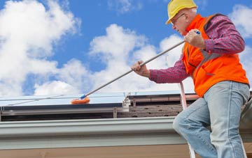 Kingsbury Regis soft wash roof cleaning